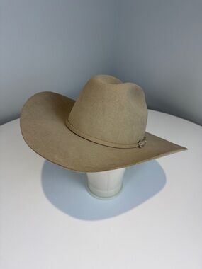 Stetson American Buffalo Collection Beige Western Hat